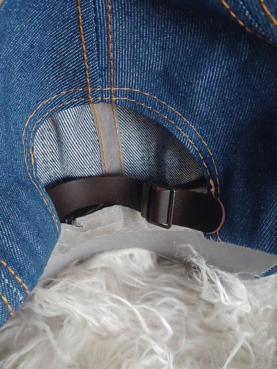 Denim Rhinestone Hat - Picture 10 of 11